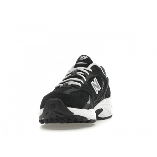 Кроссы New Balance 530 Classic Black Grey - мужская сетка размеров