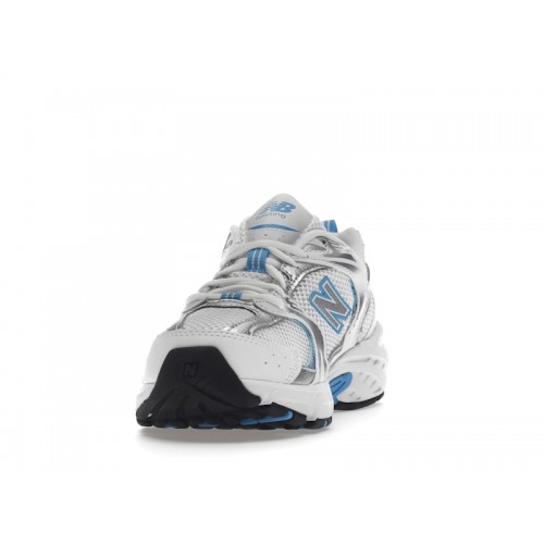 Кроссы New Balance 530 White Sky Blue - мужская сетка размеров