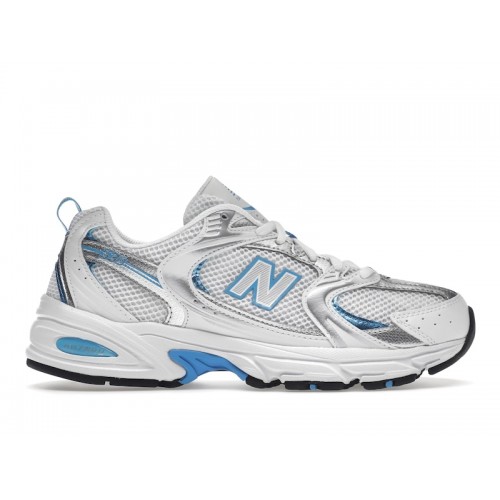 Кроссы New Balance 530 White Sky Blue - мужская сетка размеров