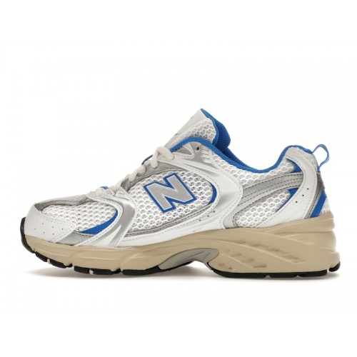 Кроссы New Balance 530 White Blue Oasis - мужская сетка размеров