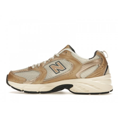 Кроссы New Balance 530 Turtledove Gold Metallic - мужская сетка размеров