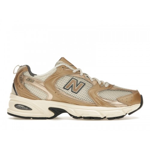 Кроссы New Balance 530 Turtledove Gold Metallic - мужская сетка размеров