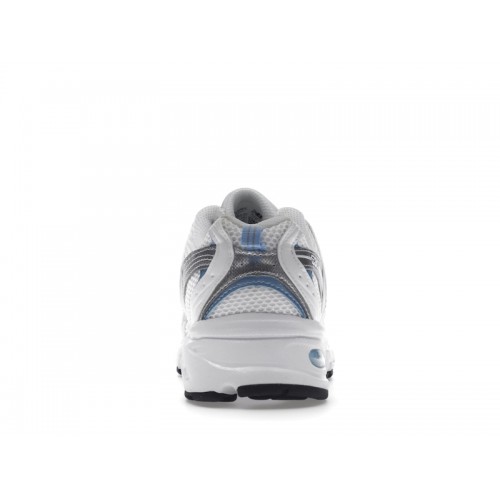 Кроссы New Balance 530 White Carolina Blue - мужская сетка размеров