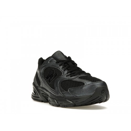 Кроссы New Balance 530 Black Dark Grey - мужская сетка размеров
