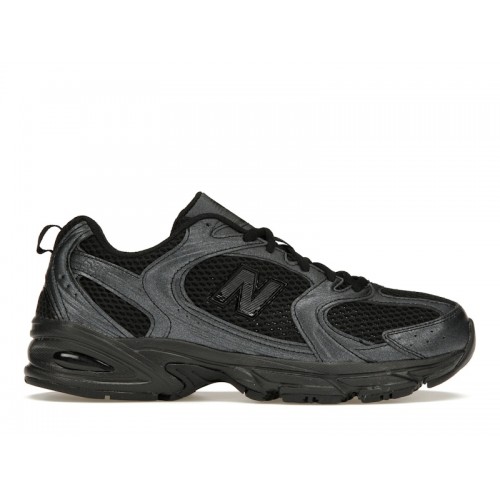 Кроссы New Balance 530 Black Dark Grey - мужская сетка размеров