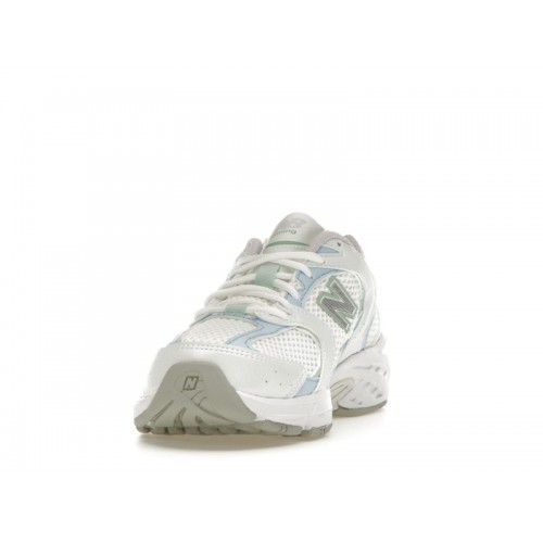 Кроссы New Balance 530 White Light Chrome Blue Clay Ash - мужская сетка размеров