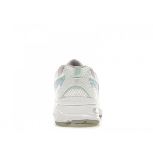 Кроссы New Balance 530 White Light Chrome Blue Clay Ash - мужская сетка размеров