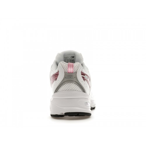Кроссы New Balance 530 White Pink Sugar - мужская сетка размеров