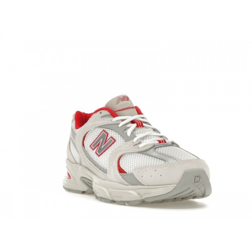 Кроссы New Balance 530 Beige Red - мужская сетка размеров
