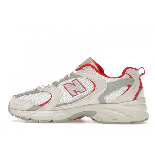 Кроссы New Balance 530 Beige Red - мужская сетка размеров