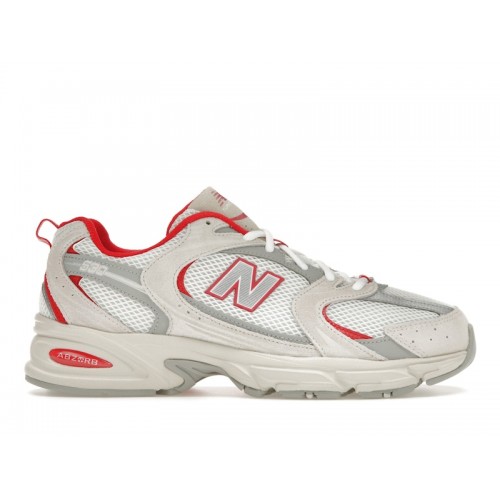 Кроссы New Balance 530 Beige Red - мужская сетка размеров