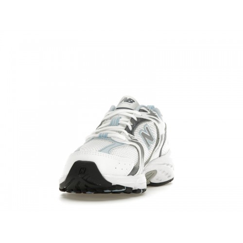 Кроссы New Balance 530 White Light Chrome Blue - мужская сетка размеров