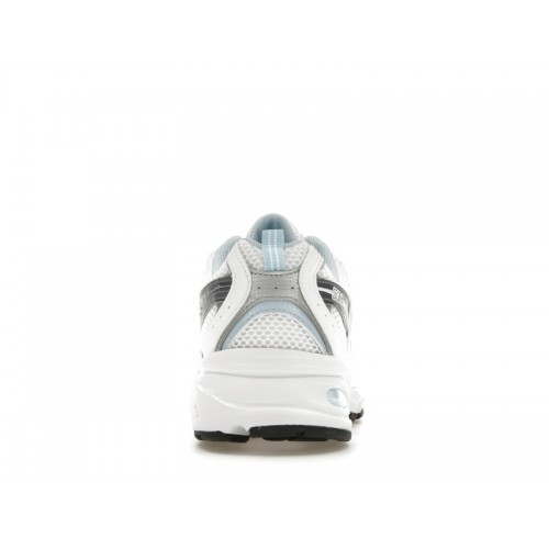 Кроссы New Balance 530 White Light Chrome Blue - мужская сетка размеров