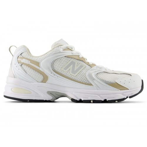 Кроссы New Balance 530 White Stoneware - мужская сетка размеров