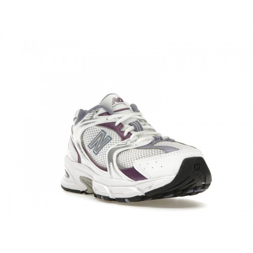 Кроссы New Balance 530 White Violet - мужская сетка размеров