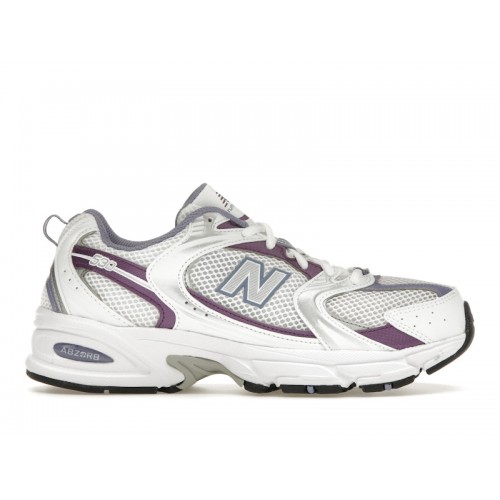 Кроссы New Balance 530 White Violet - мужская сетка размеров
