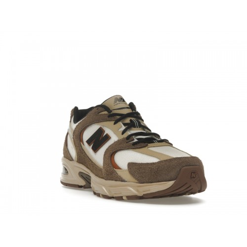 Кроссы New Balance 530 Brown Tan - мужская сетка размеров