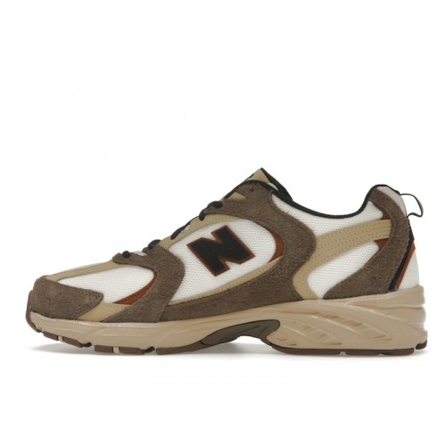 Кроссы New Balance 530 Brown Tan - мужская сетка размеров