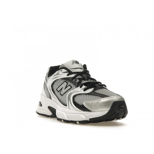 Кроссы New Balance 530 Silver White - мужская сетка размеров