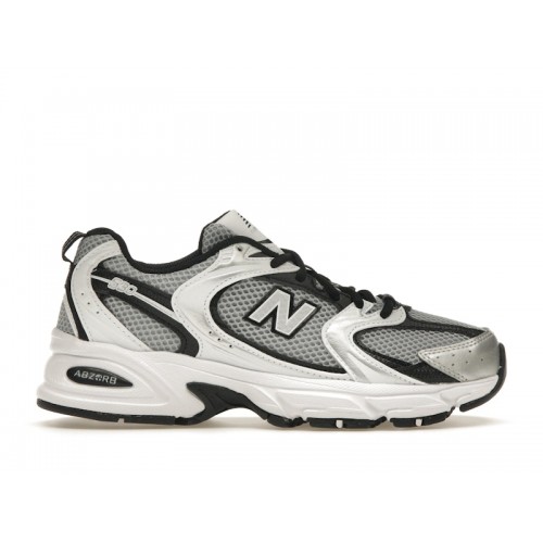 Кроссы New Balance 530 Silver White - мужская сетка размеров