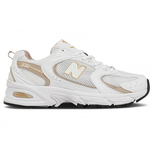 Кроссы New Balance 530 Munsell White Mindful Grey - мужская сетка размеров
