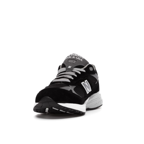 Кроссы New Balance 993 MiUSA Black - мужская сетка размеров