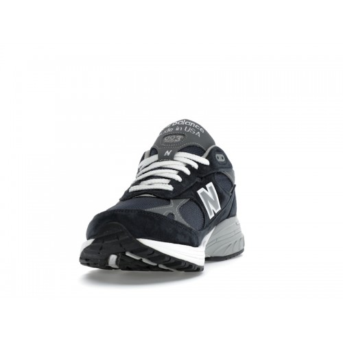 New Balance 993 Kith Navy (Standard Width) - мужская сетка размеров