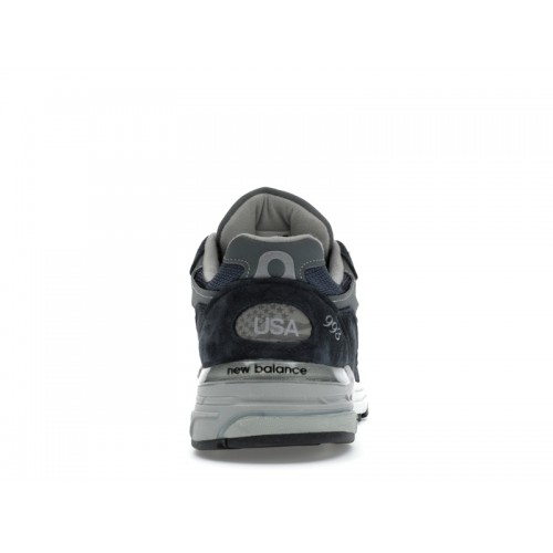 New Balance 993 Kith Navy (Standard Width) - мужская сетка размеров
