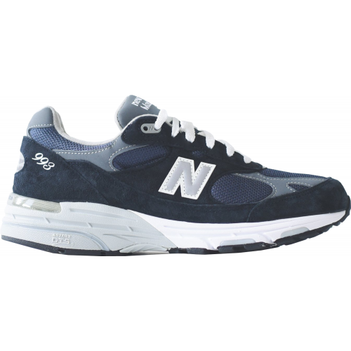 Кроссы New Balance 993 Kith Navy (Standard Width) - мужская сетка размеров