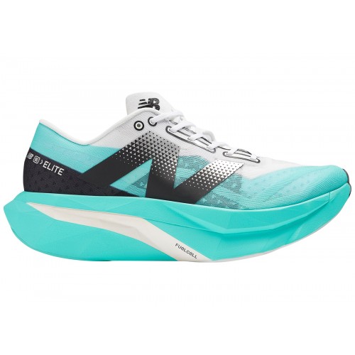 Кроссы New Balance FuelCell SuperComp Elite v4 Cyber Jade - мужская сетка размеров