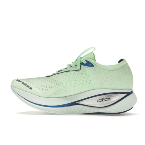 Кроссы New Balance FuelCell SuperComp Vibrant Spring Blue - мужская сетка размеров