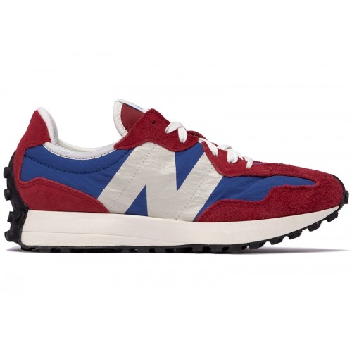 Кроссы New Balance 327 Team Red Blue Sea Salt - мужская сетка размеров