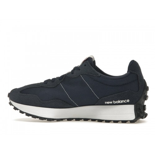 Кроссы New Balance 327 Natural Indigo White - мужская сетка размеров