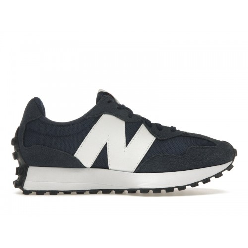 Кроссы New Balance 327 Natural Indigo White - мужская сетка размеров