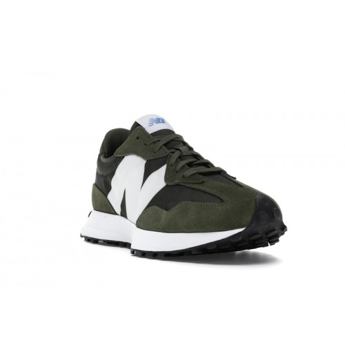 Кроссы New Balance 327 Olive - мужская сетка размеров