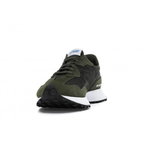 Кроссы New Balance 327 Olive - мужская сетка размеров