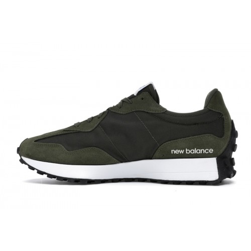 Кроссы New Balance 327 Olive - мужская сетка размеров