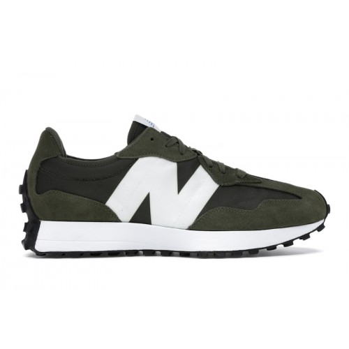 Кроссы New Balance 327 Olive - мужская сетка размеров