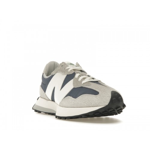 Кроссы New Balance 327 Brighton Grey Vintage Indigo - мужская сетка размеров