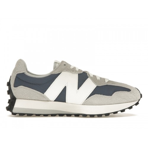 Кроссы New Balance 327 Brighton Grey Vintage Indigo - мужская сетка размеров
