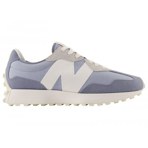 Кроссы New Balance 327 Blue Indigo White - мужская сетка размеров