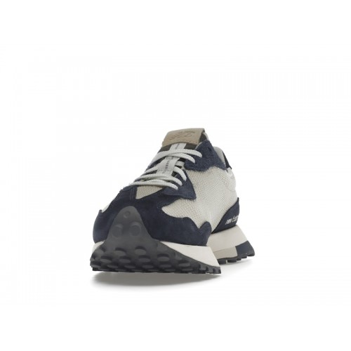 Кроссы New Balance 327 Navy Bone Olive - мужская сетка размеров