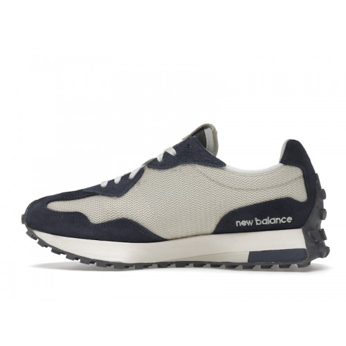 Кроссы New Balance 327 Navy Bone Olive - мужская сетка размеров