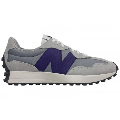 Кроссы New Balance 327 Rain Cloud Virtual Violet - мужская сетка размеров