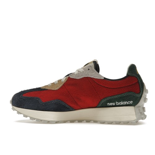 Кроссы New Balance 327 Crimson Natural Indigo - мужская сетка размеров