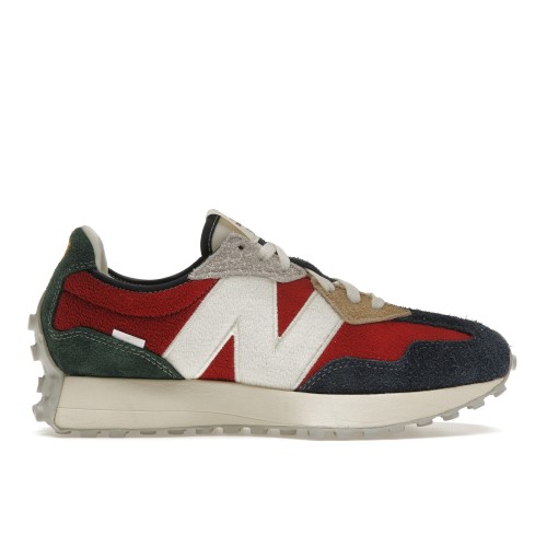 Кроссы New Balance 327 Crimson Natural Indigo - мужская сетка размеров