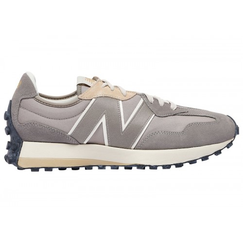 Кроссы New Balance 327 Grey White - мужская сетка размеров