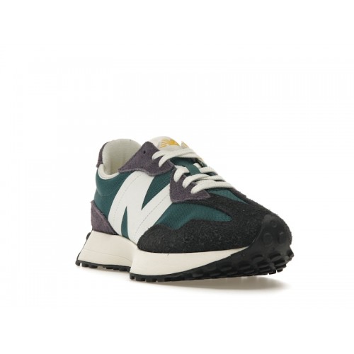 Кроссы New Balance 327 Purple Yellow - мужская сетка размеров