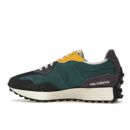 Кроссы New Balance 327 Purple Yellow - мужская сетка размеров