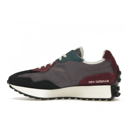 Кроссы New Balance 327 Wine Claret - мужская сетка размеров